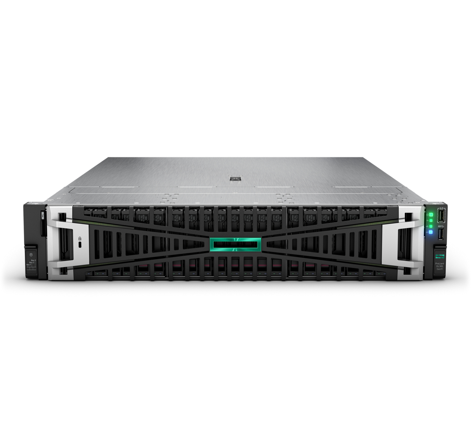 Hpe servidor proliant dl385 gen11 9124 3.0ghz 16-core 1p 32gb-r 8sff 800w ps