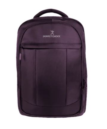 Mochila para laptop morada pc-083764 perfect choice pc-083764 - 17 pulgadas, mochila, morado, poliéster