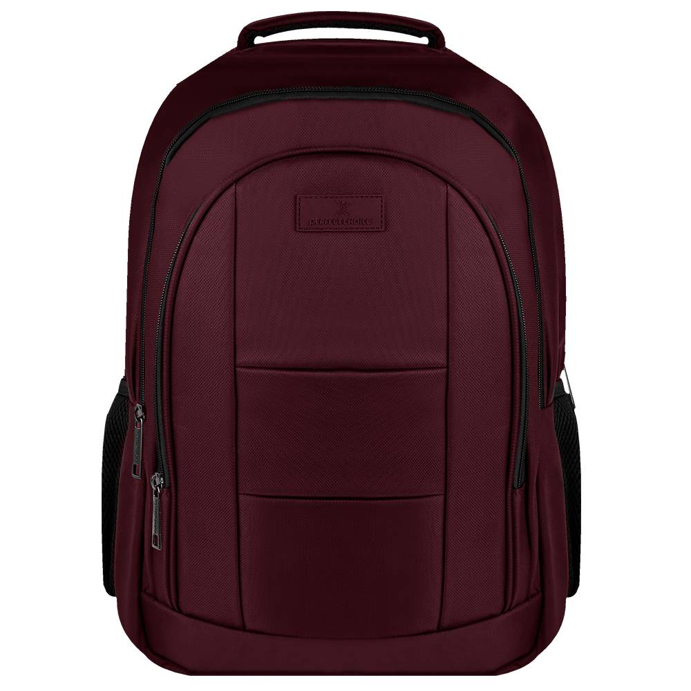 Mochila perfect choice para laptop 15.6 - 17 pulgadas comfort - burgundy