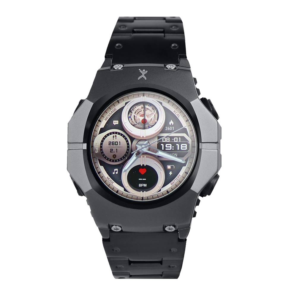 Reloj inteligente perfect choice casual metalico amoled-elementum