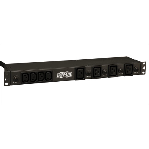 Pdu monofásico tripp-lite pdu1230 - básico, 1u, horizontal, metal, 200-240