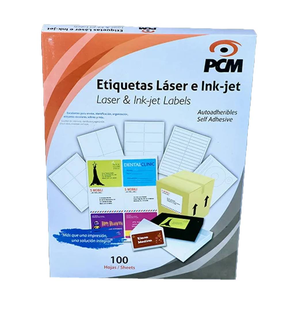 Etiqueta pcm laser corrugado pl5160100