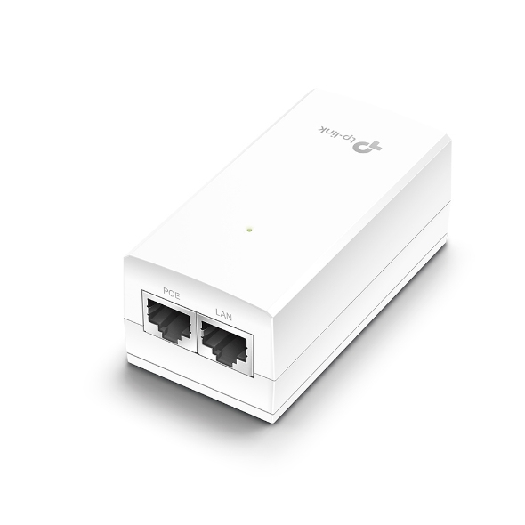 Adaptador poe pasivo 	 poe2412g ( tl-poe2412g ) - 24 volts, 2 puertos 10/100/1000mbps rj45 tp-link