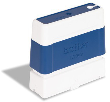 Caja de sellos brother pr1060e6p. medida: 10x60mm. color: azul. contine 6 sellos. para creador de sellos sc2000usb.