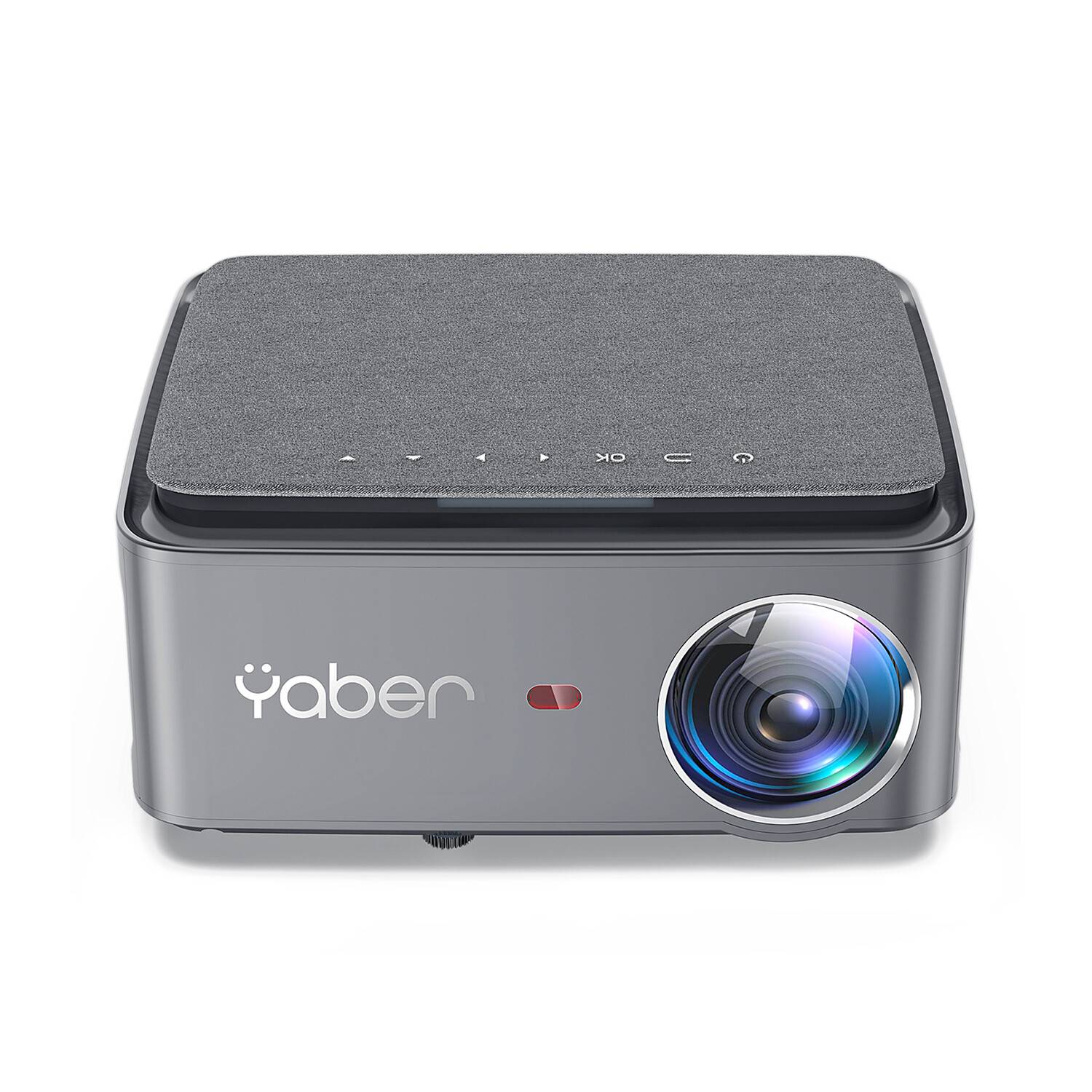 Proyector yaber pro u6 bluetooth wifi 5g de actualización yaber - 450 lúmenes ansi, resolución native 1920*1080p.