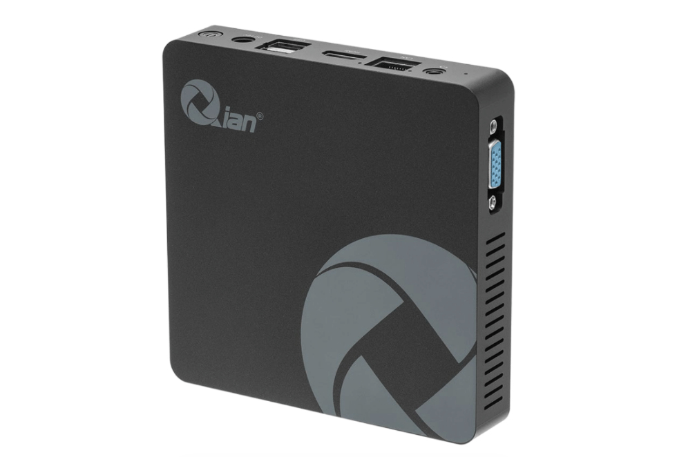 Qian mini pc kit intel celeron n3350 - 4gb  - sku: qii-07c46-kw