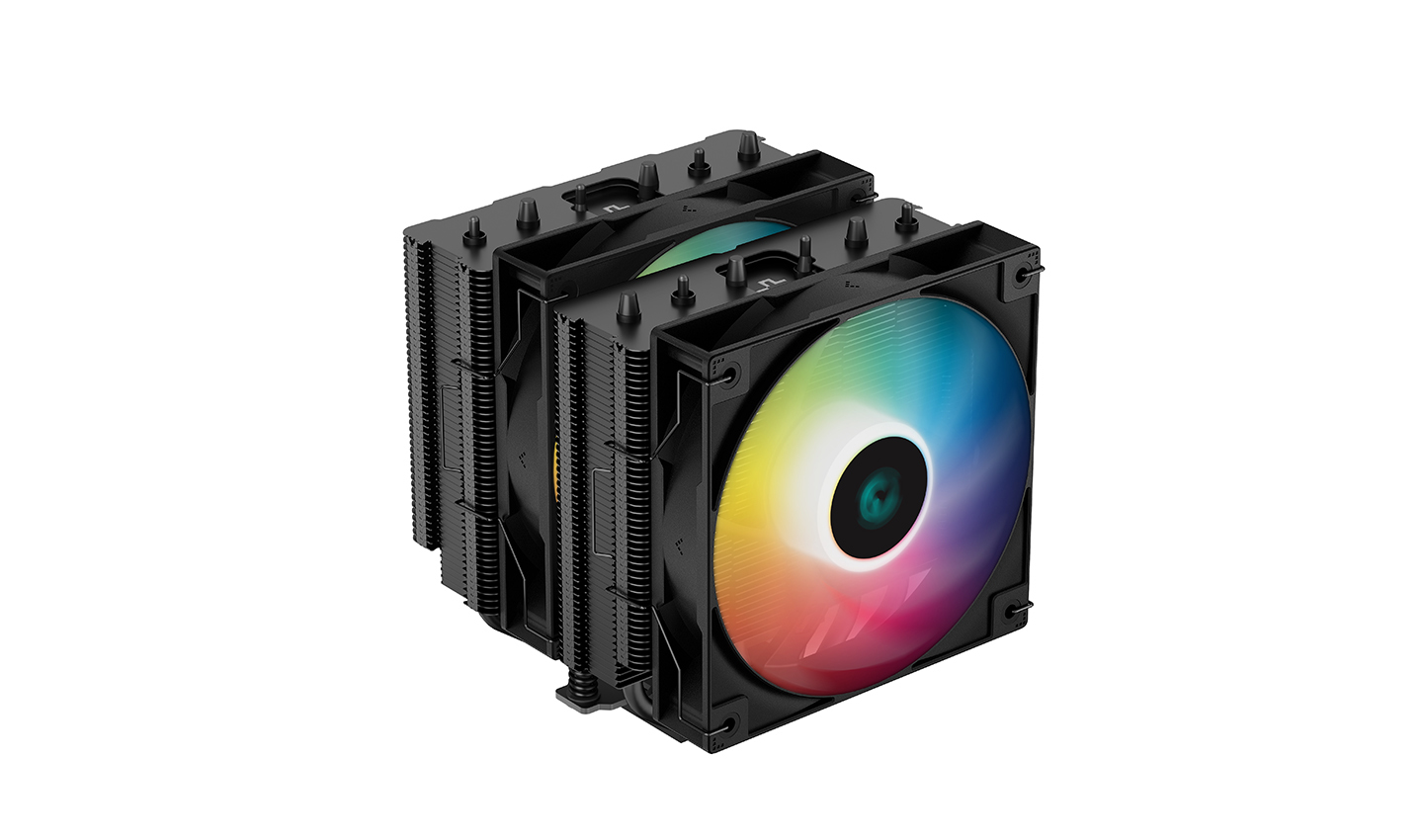 Disipador deepcool ag620 bk argb (r-ag620-bkanmn-g-2)