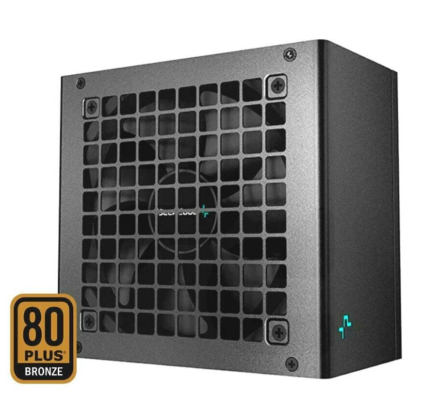 Fuente de poder deepcool pk600d (r-pk600d-ha0b-us) - color negro, 600w 80+ bronce, no modular.