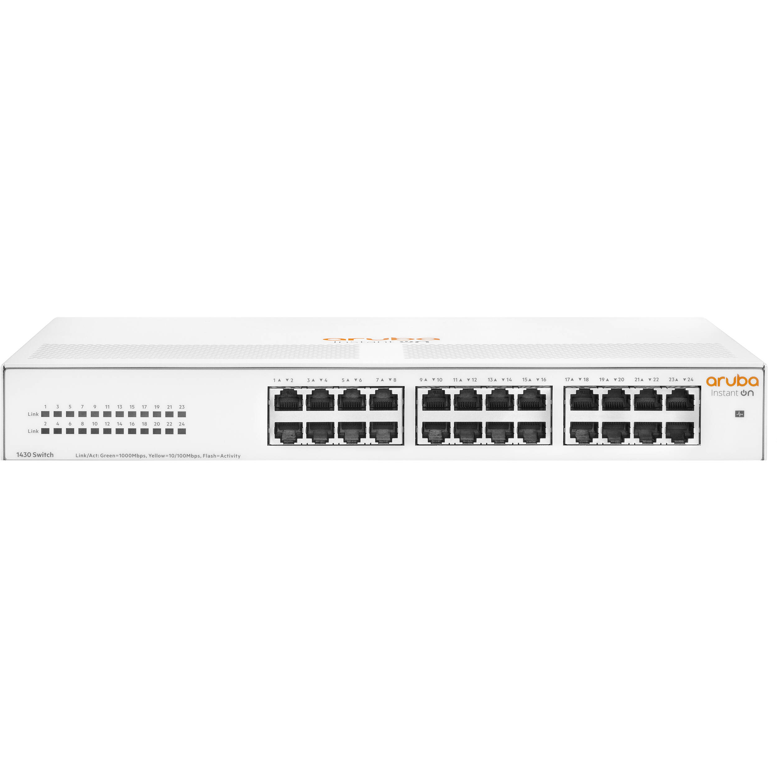 Aruba switch r8r48a 1430 de 16 puertos ethernet gigabit rj45