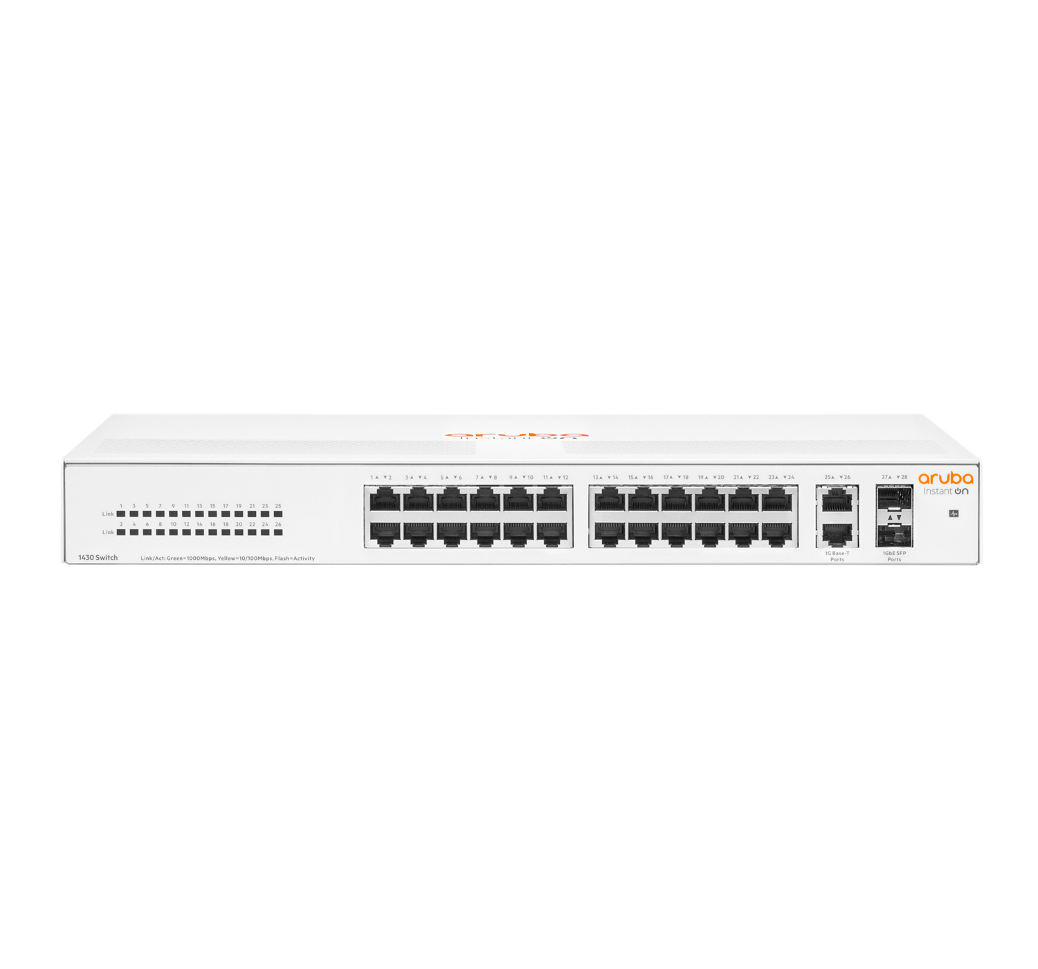 Switch aruba instant on 1430 26g 2sfp