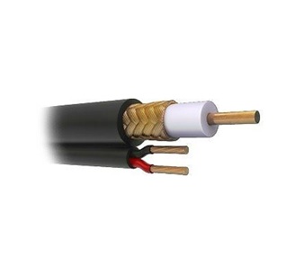 Cable coaxial siames rg-59 - bobina 305 metros, blanco