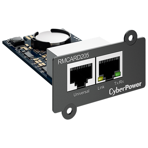 Tarjeta de monitoreo cyberpower - negro, rj45