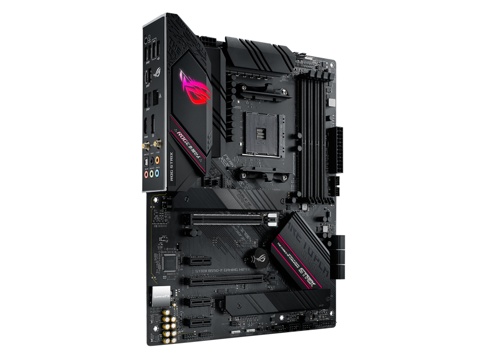 Tarjeta madre asus rog strix b550-f gaming wifi ii - 128 gb, amd