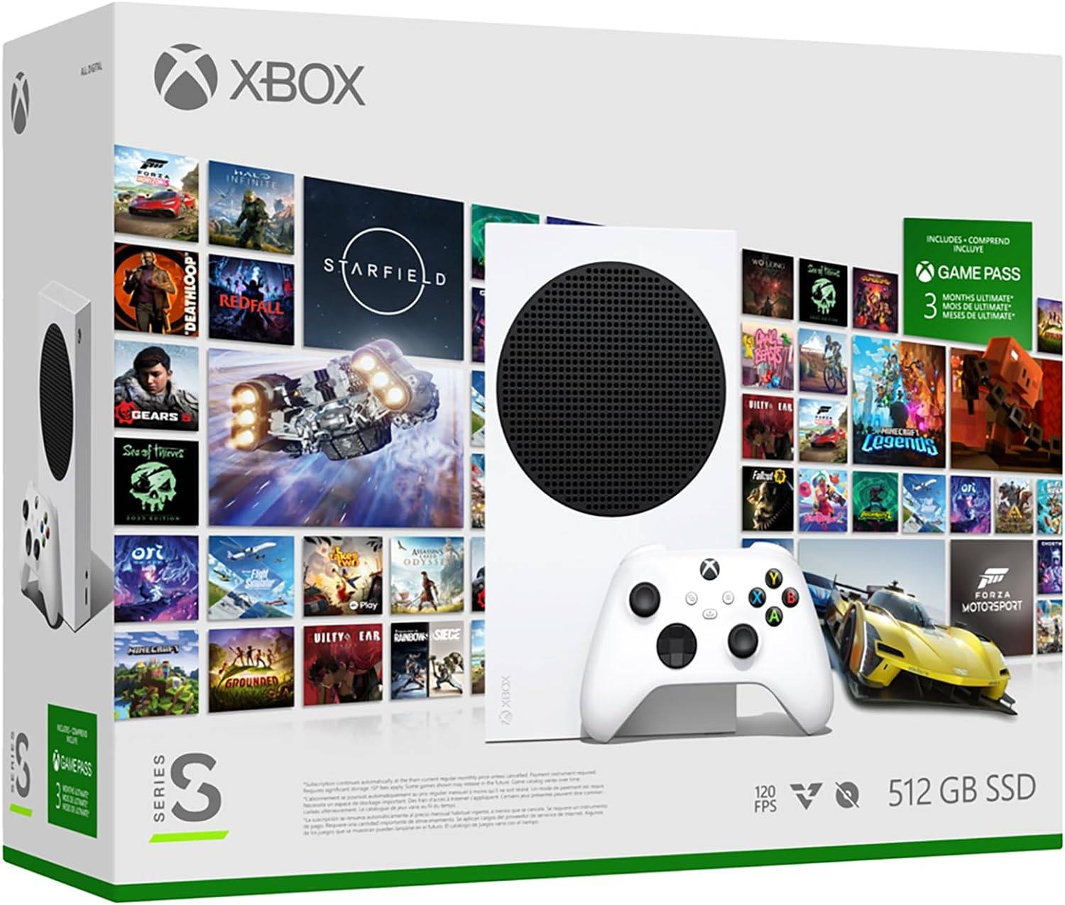 Xbox series 512 gb rrs-00144 incluye xbox gamepass 3 meses