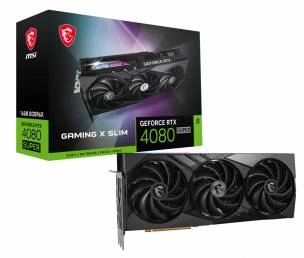 T. video msi rtx 4080 super 16g gaming x slim