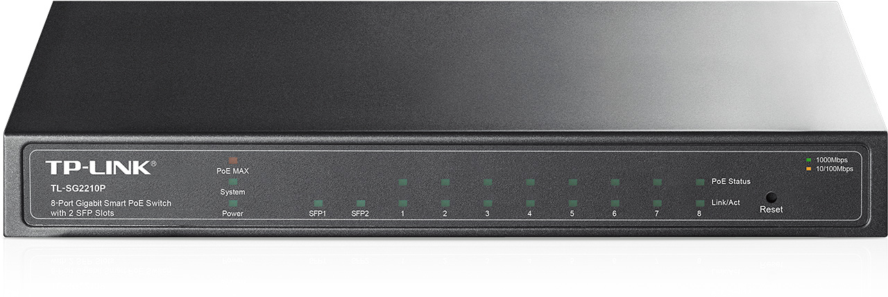 Switch poe tp-link sg2210p (tl-sg2210p)