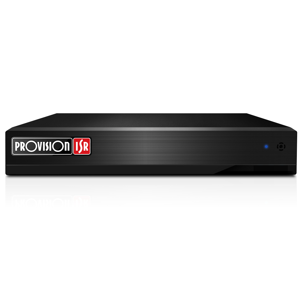 Dvr provision sh-4100a5s-2l(mm) 1080p lite en tiempo real - h265, entrada: 4 canales ahd bnc estándar + 2 canales ip (a través de la red), híbrido