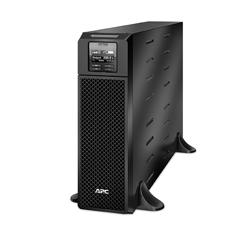 No-break apc srt5kxlt - 5400 va, 4800 w, 1, 50 h, negro, industrial