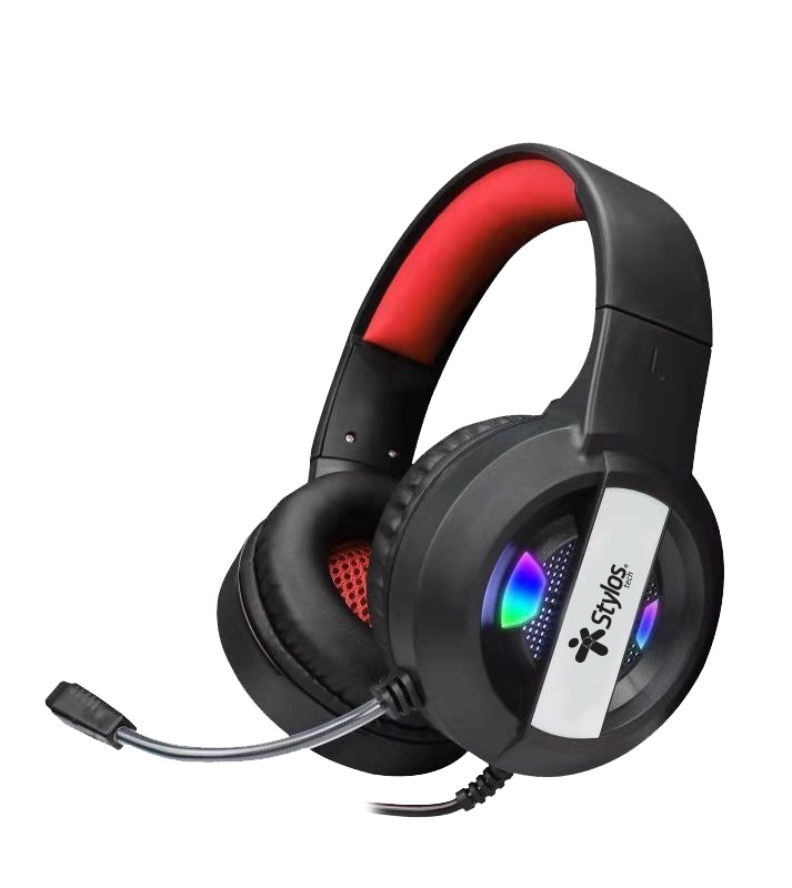 Diadema gamer negro/rojo xzeal. stsheg2bb