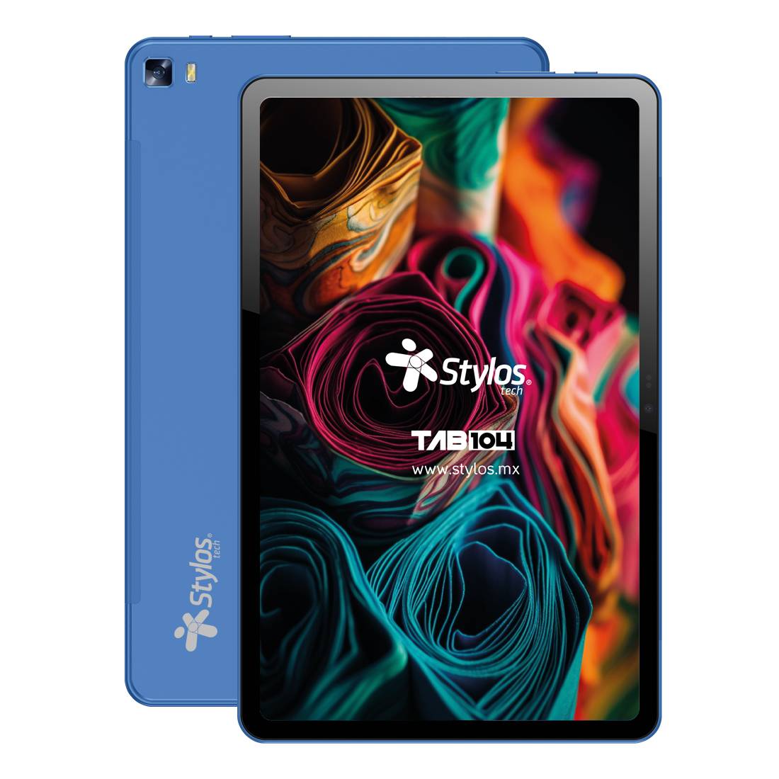 Tableta 10.4 pulgadas 4+128gb azul con funda stylos. stta1041a