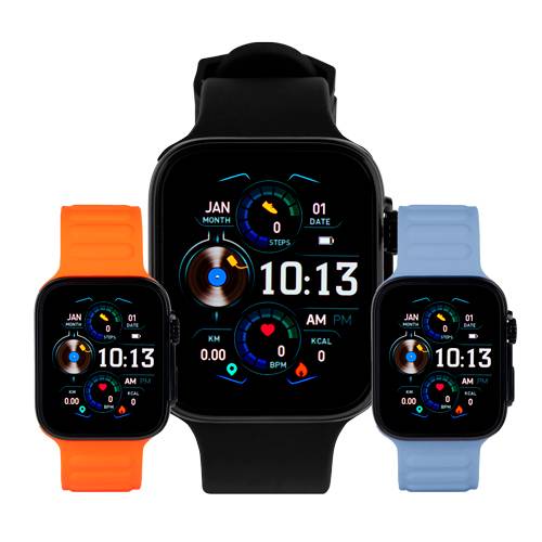 Smartwatch vorago sw-500 cuadrado ip67 bt 5.1 amoled 1.78 pulgadas - llamadas, 1 extensible doble vista