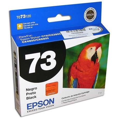 Cartucho epson n.73 - negro, inyección de tinta