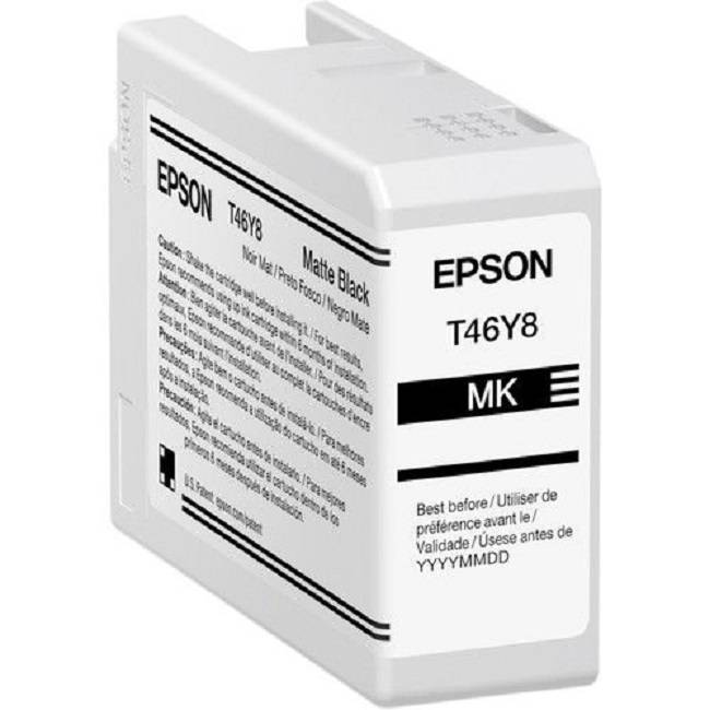 Cartucho epson pro10 t46y800 tinta ultrachrome matte black 50ml compatible para surecolor p900