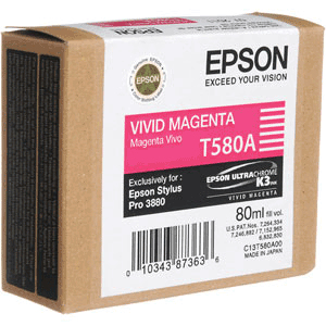 Cartucho epson t580a00 - magenta