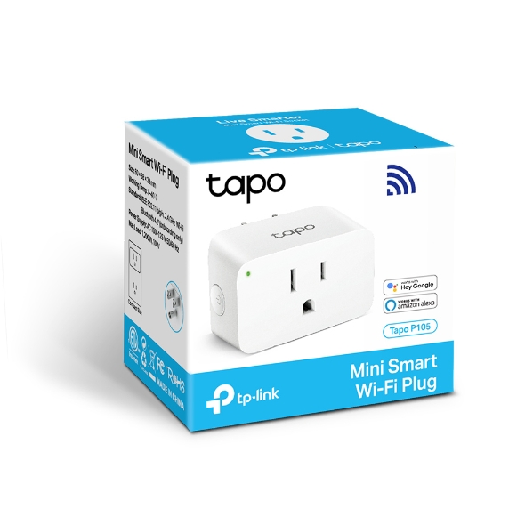 Mini enchufe wi-fi inteligente tapo p105(4-pack)