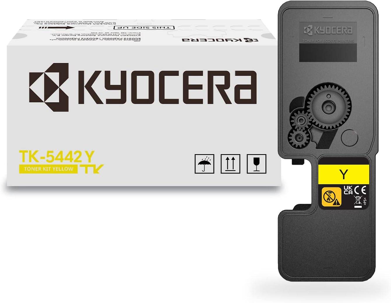 Tóner  kyocera 1t0coaaus0 - 2400 páginas, amarillo