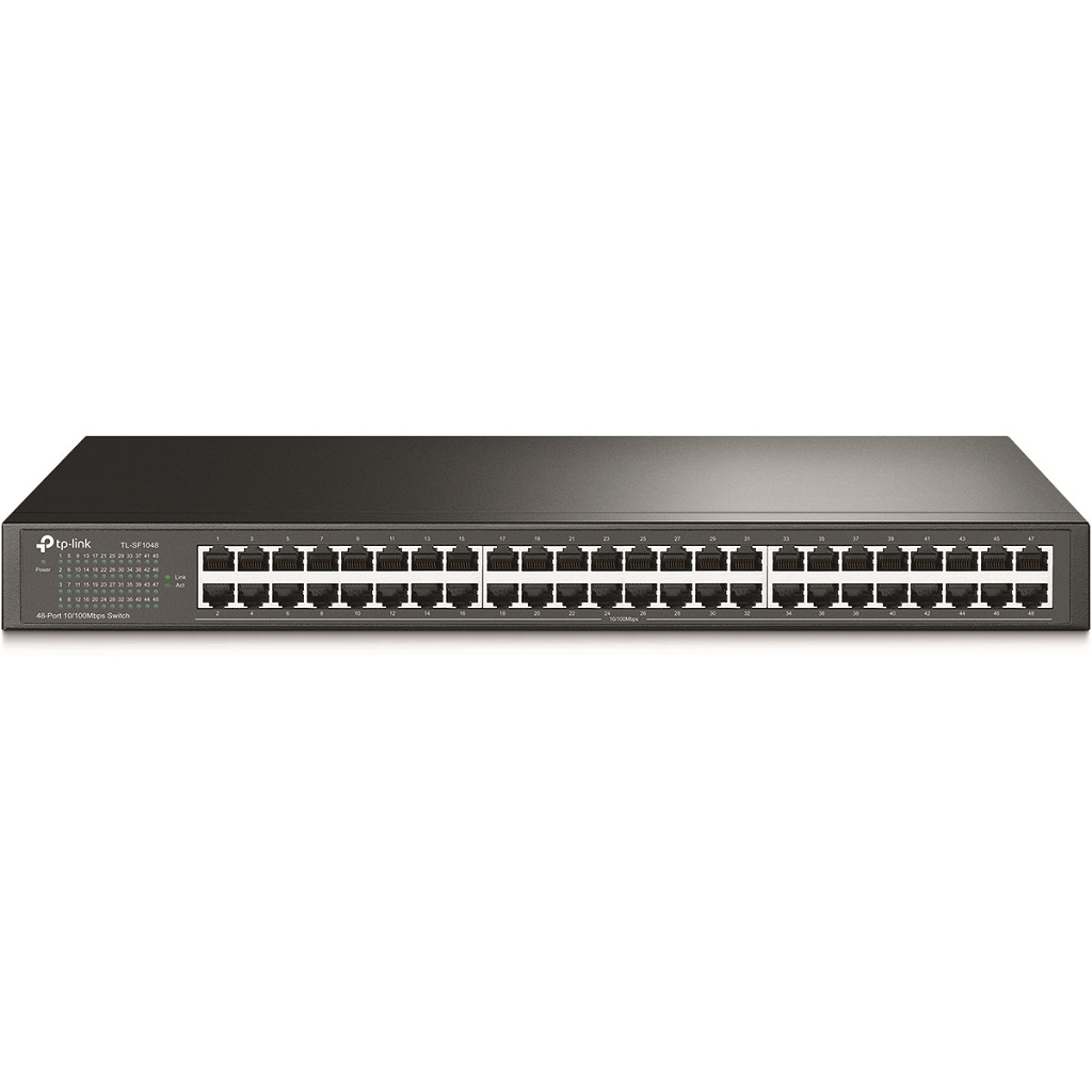 Switch  tp-link tl-sf1048 - gris, 48 puertos