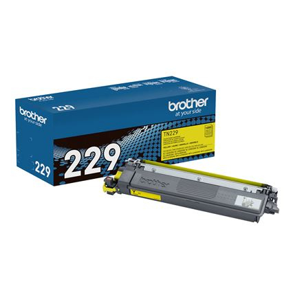 Toner brother tn229y - amarillo, hasta 1, 200 páginas