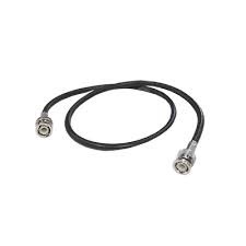 Cable coaxial armado con conector bnc (video) hikvision tt-bnc-bnc-0.6m - 0.6 mts, negro