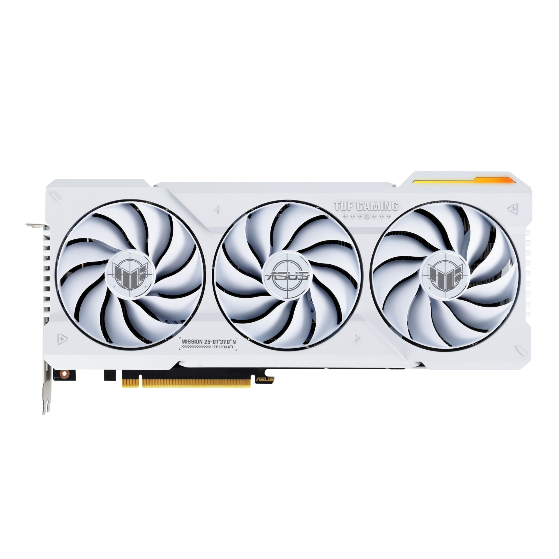 Tarjeta de video asus tuf-rtx4070tis-o16g-white-gaming