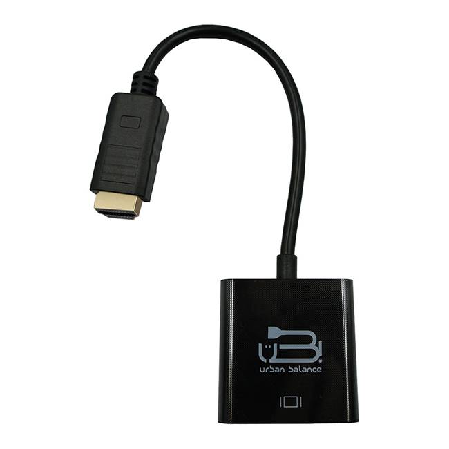 Adaptador displayport a vga urban balance  ubdp-vga