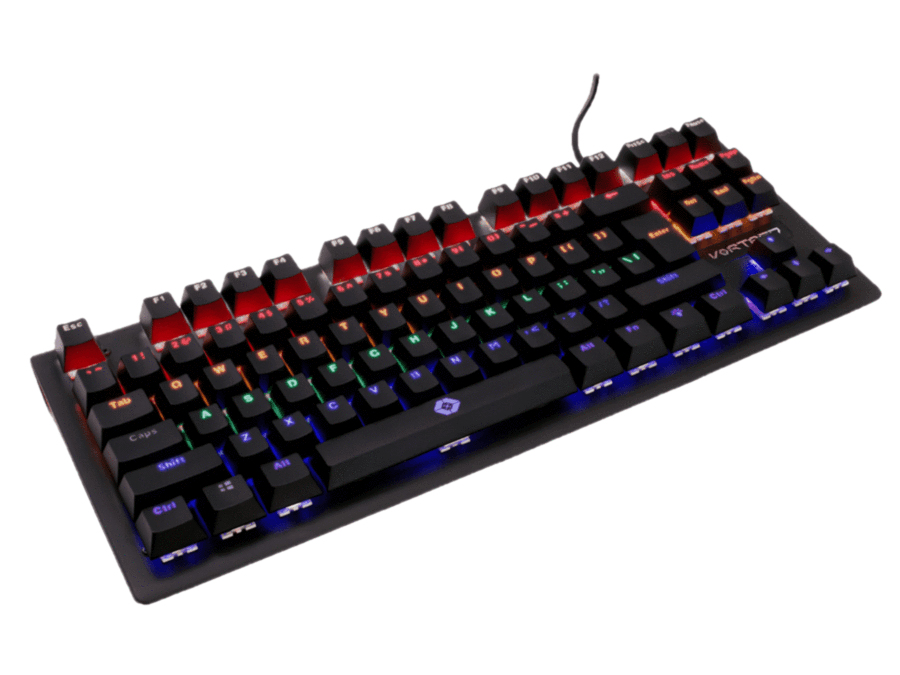 Teclado compacto para juegos vortred v-930105