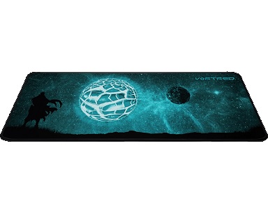 Mouse pad gaming vortred v-930129 - negro, imagen