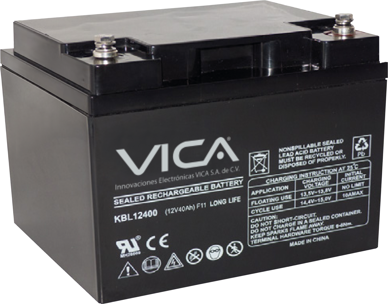 BATERIA DE REEMPLAZO VICA 12V/12AH - NULL