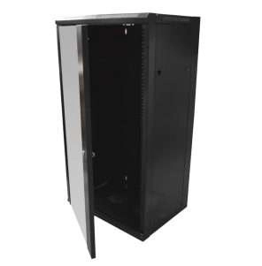 Gabinete de piso wam wam-wc22ur06-d - negro, 40 kg, 800 kg, 22u