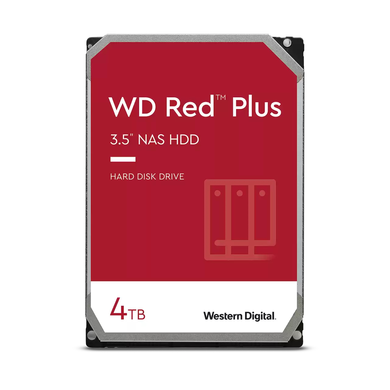 Disco duro wd red plus modelo wd40efpx de 4tb - 256mb cache