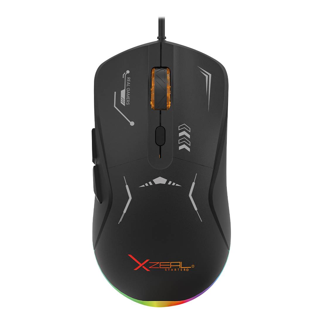 Mouse gamer xst-401 negro. xsamga2b.