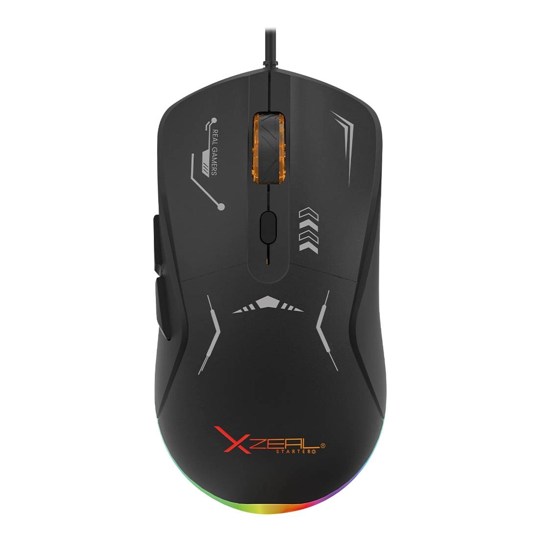 Mouse gamer xst-401 negro. xsamga2b.