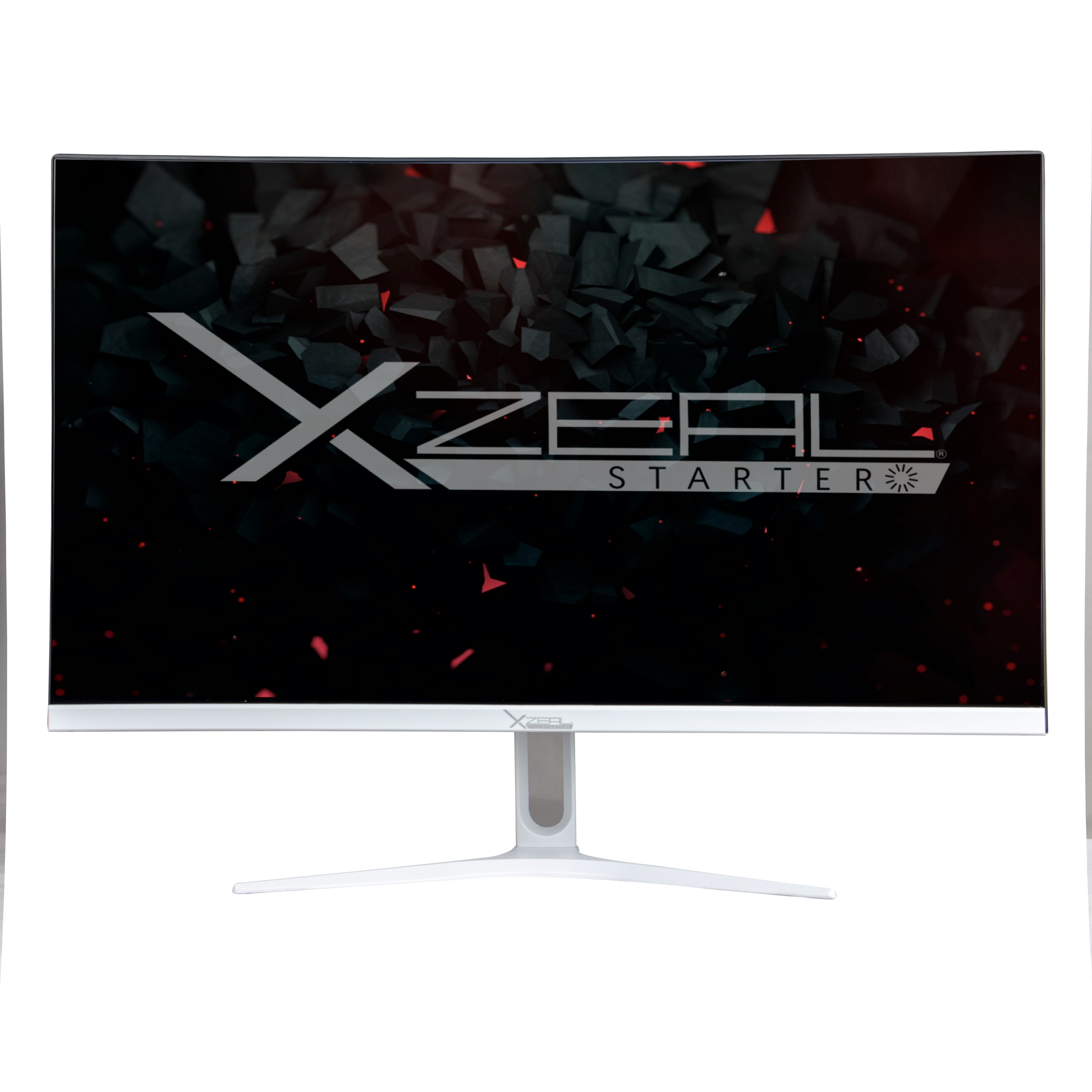 Monitor gamer 23.8 pulgadas curvo blanco xzeal starter. xspmg05w