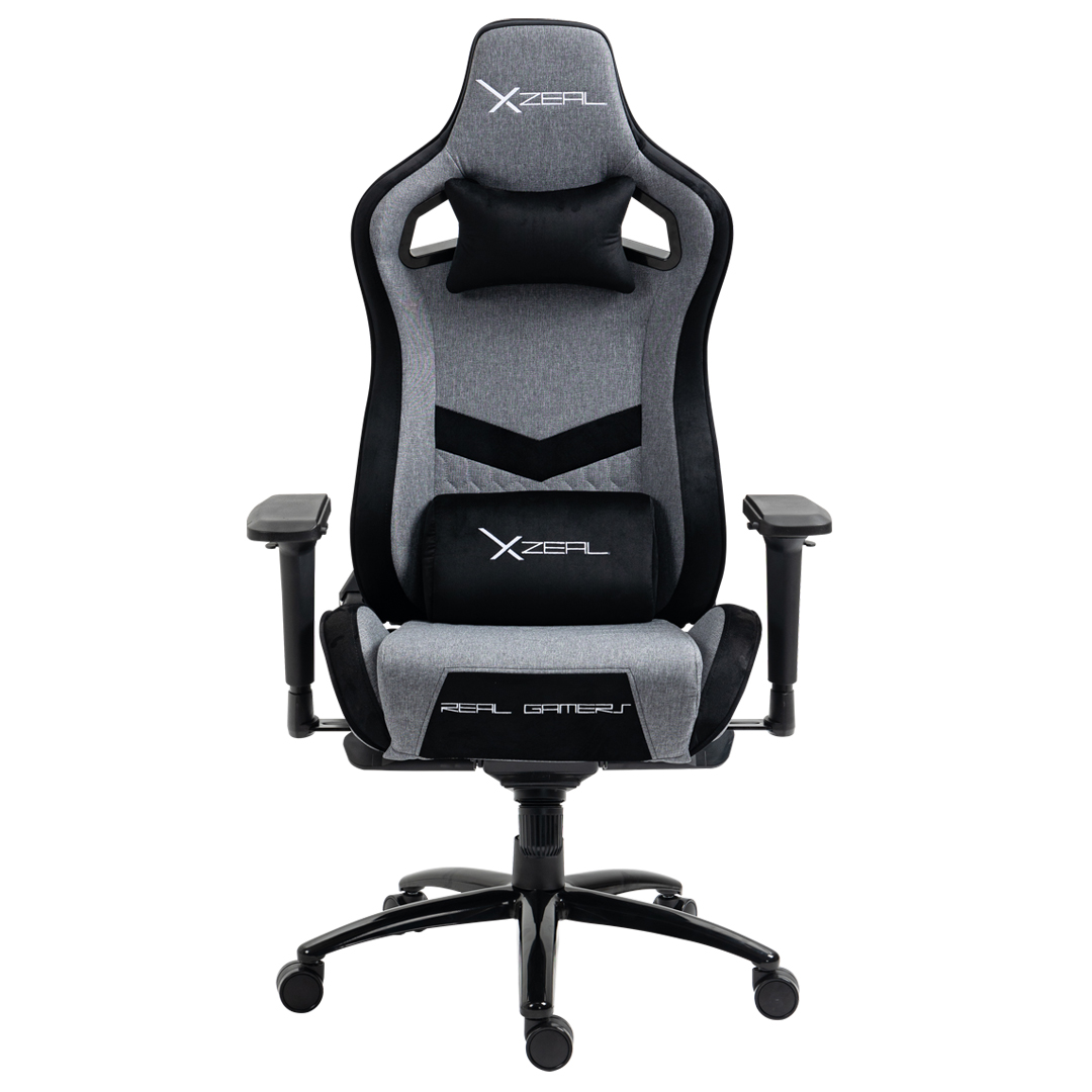 Silla gamer negro/gris xzeal xzslt50g