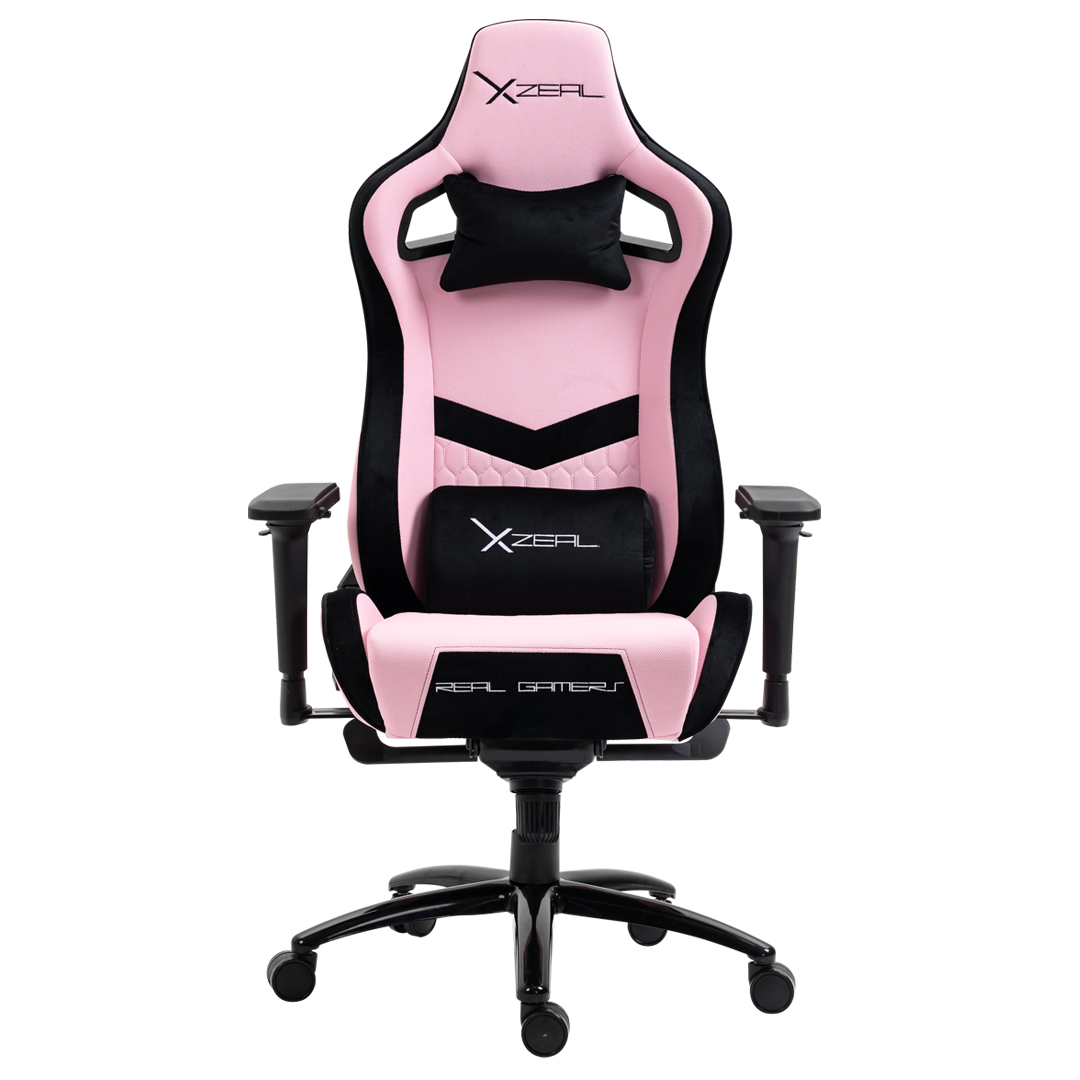 Silla gamer negro/rosa xzeal xzslt50p