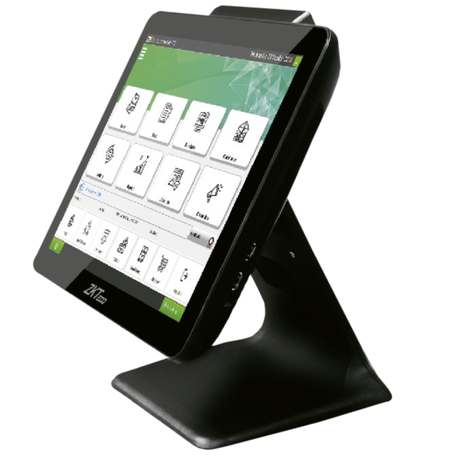 Terminal pos zk teco zkbio510 - negro, 15 pulgadas, si