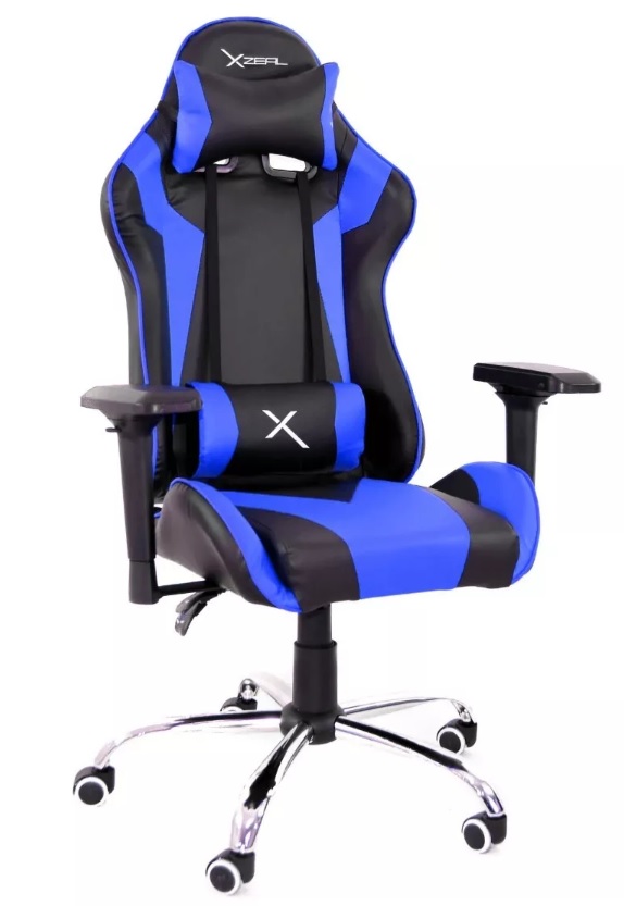 Silla gamer azul xz10 xzeal. zxsxz10a