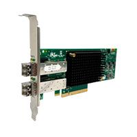 Tarjeta de red xfusion emulex hba 32gb fc (lpe32002)  2-port,sfp+(with 2x multi-mode optical transceiver),pcie 3.0 x8