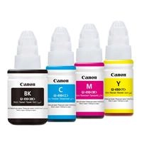 Botella de tinta canon gi-190 bk negra,rendimiento 6,000 paginas,compatible g1100,g2100,g3100,g4100