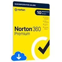 Esd norton 360 premium / total security /10 dispositivos/1 año/ descarga digital